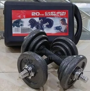 20kg Dumbbell Kit – Durable Space-Saving