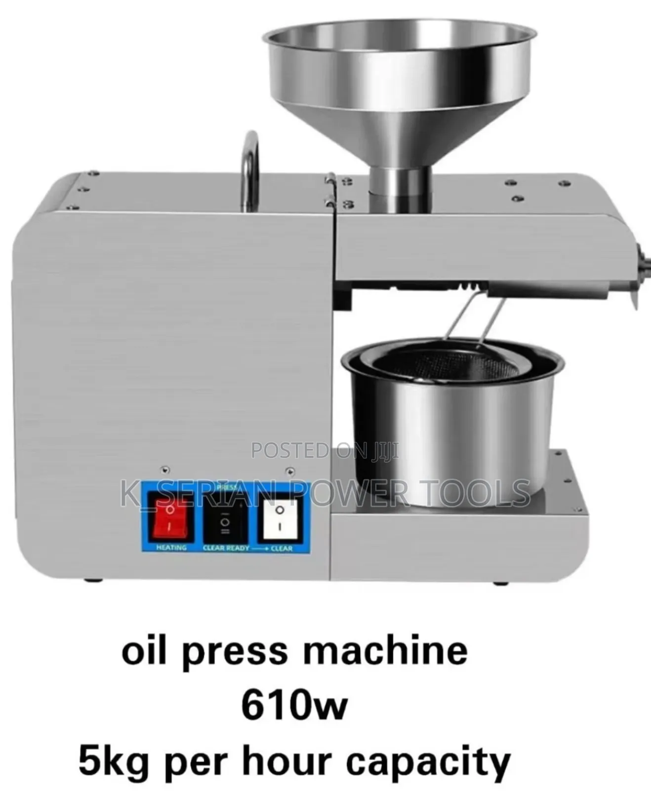 Automatic Oil Press Machine/Heavy Duty Oil Press Machine