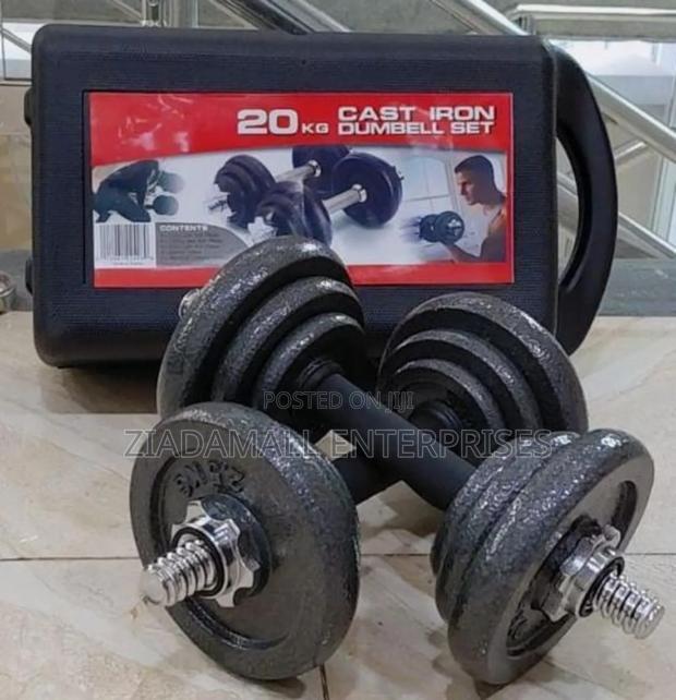 20kg Weight Set for Strength Fitness Goals All in One