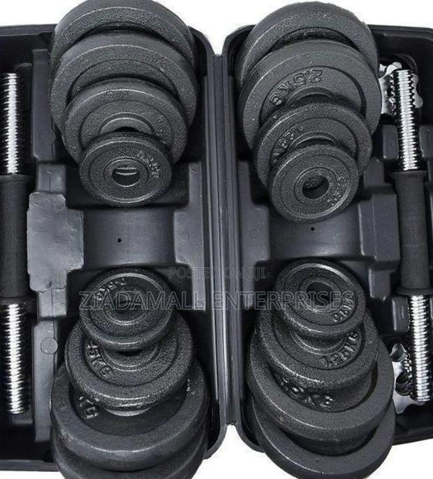Barbell Dumbbells 30kg Adjustable Weight Set