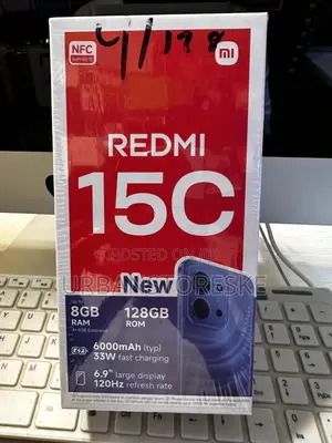 New Xiaomi Redmi 15C 4G 128 GB Green