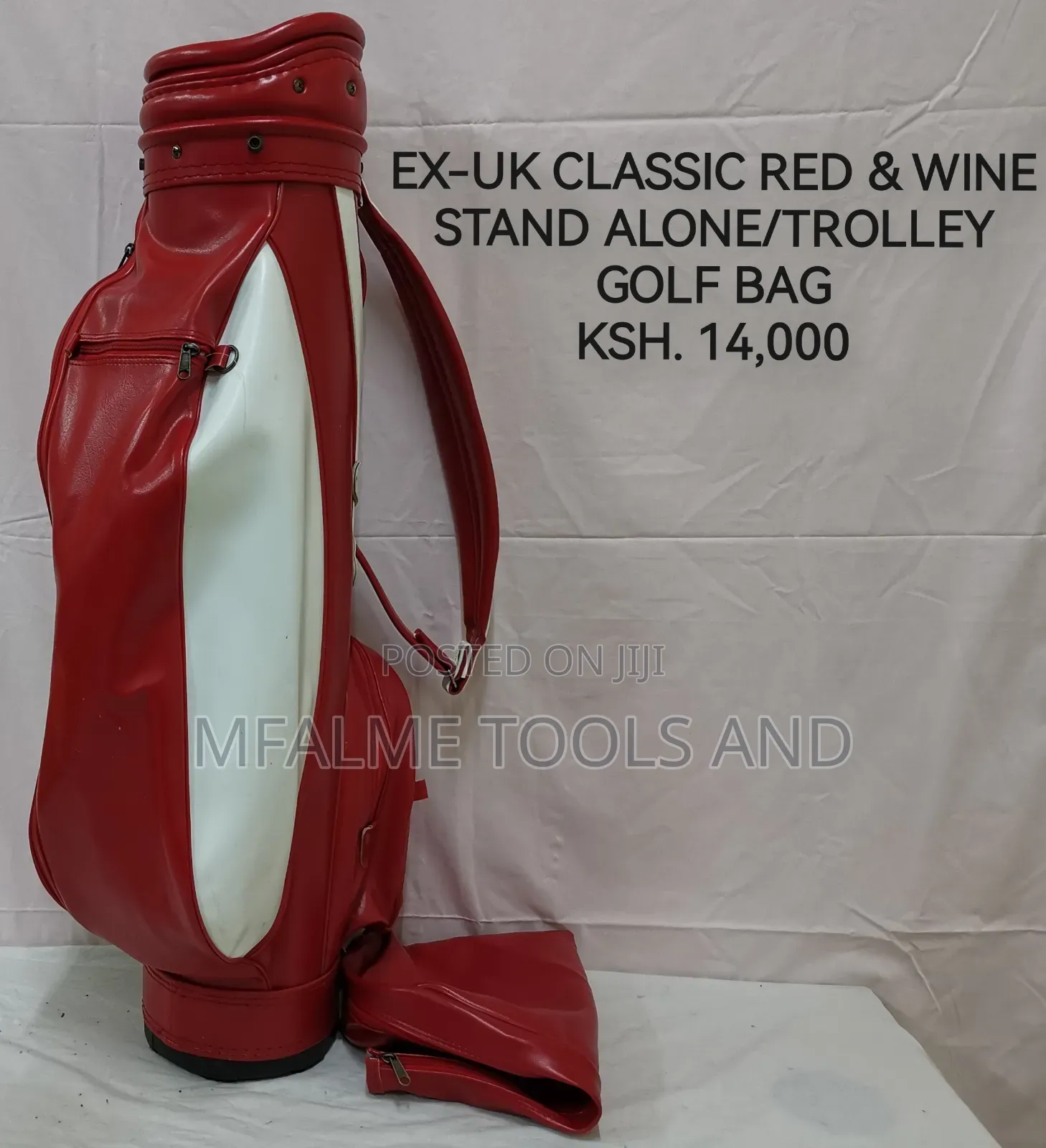 Stand Alone or Trolley Empty Golf Bag