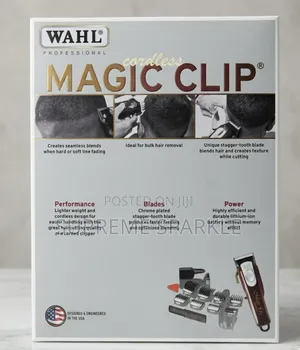 Wahl Professional 5-Star Cordless Magic Clip Hair Clipper.