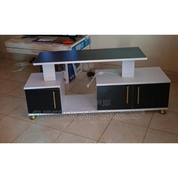 Istanbul Modern Tv Stand With Storage Shelves