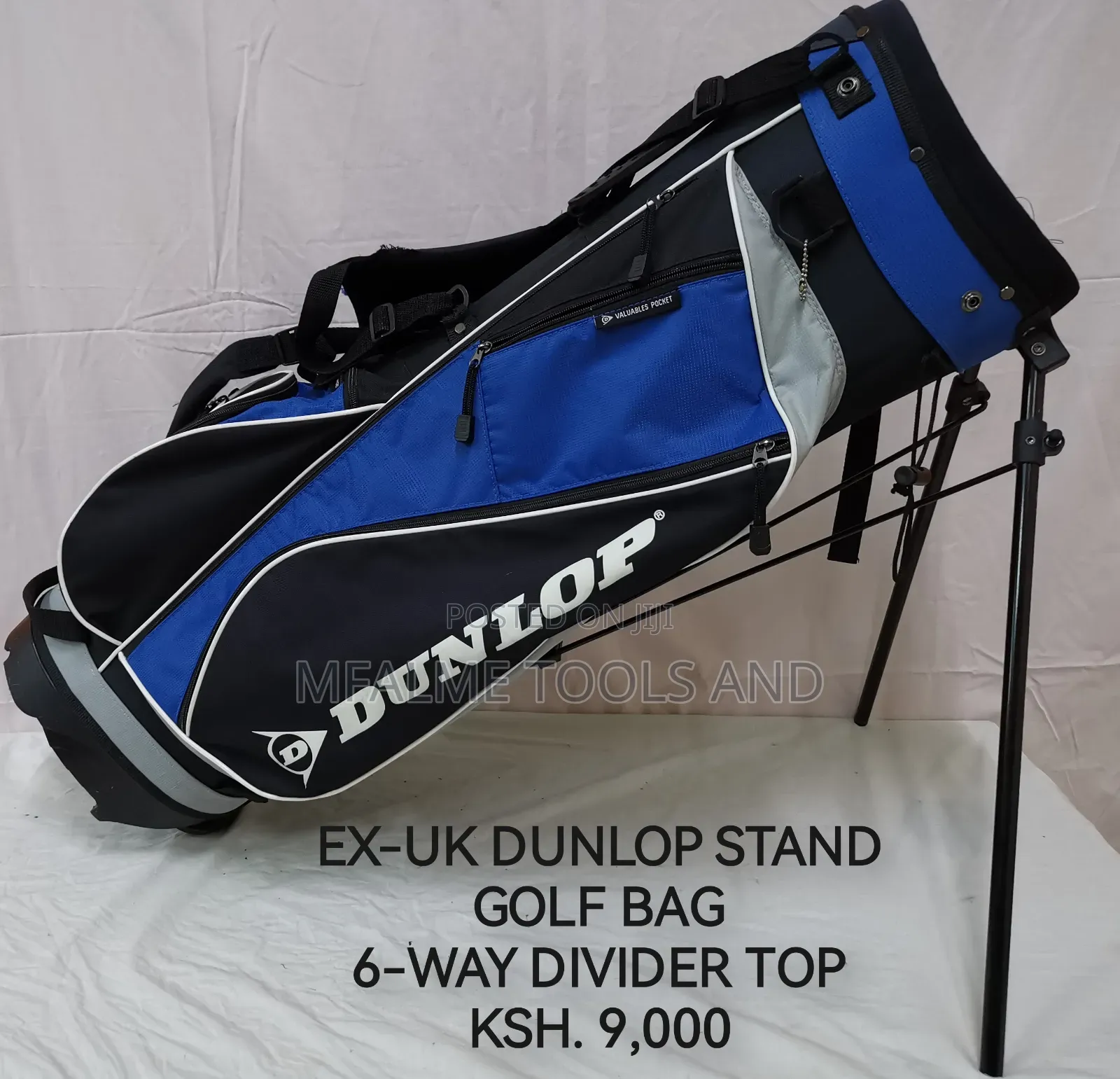 Empty Stand Golf Bag