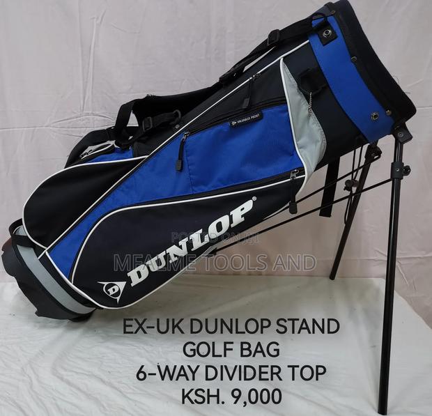 Empty Stand Golf Bag