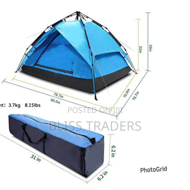 Strong Up to 4 Persons Water Proof Pop Up Camping Tent