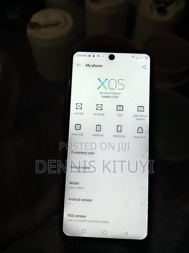 Infinix Note 10 64 GB Gray - thumbnail 2
