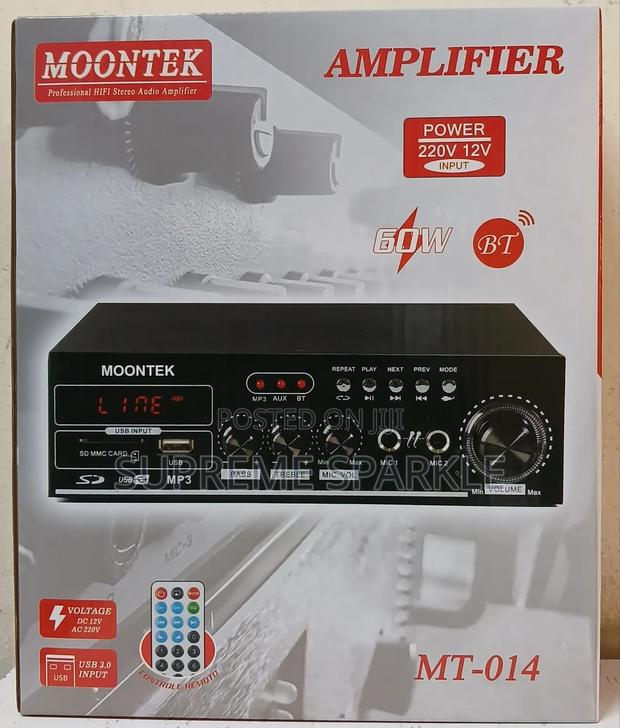 Moontek Mt-014 Stereo Audio Amplifier, 60w.