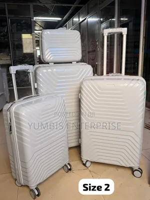 4 in 1 Luxurious Rubber Suitcases in Size 29"-9000 for Full Set