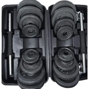 30kg Adjustable Dumbbell Barbell Set