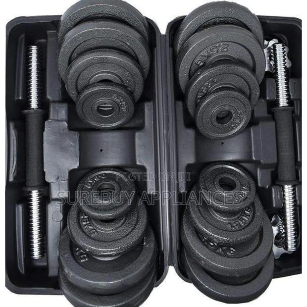 30kg Adjustable Dumbbell Barbell Set