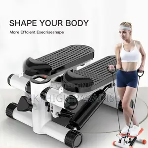 *_Mini Stepper With Resistance Bands*_ 
 *Fitness to Behold* 