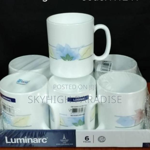 *Set of 6 Luminarc 25cl Cups *