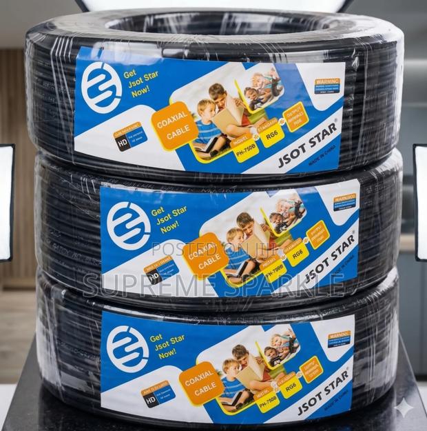 Jsot Star Rg6 Coaxial Cable, Tv Antennas, 70m.