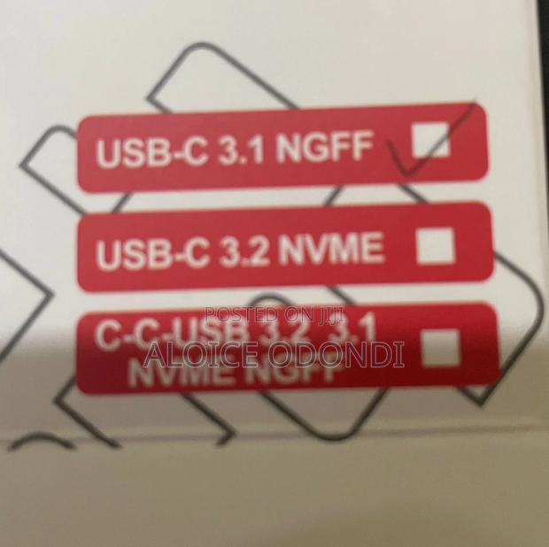 M.2 SSD Enclosure Usb-C 3.1 (Ngff/Sata) – Portable SSD Case - thumbnail 2