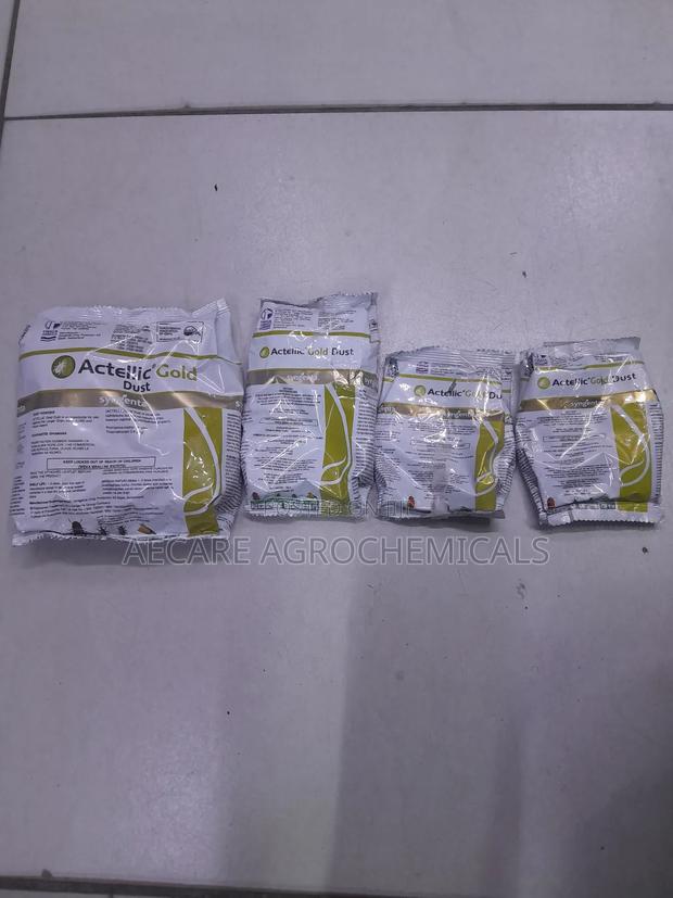 Actellic Gold Dust Preservative 50g, 100g, 200g, 500g and 1kg