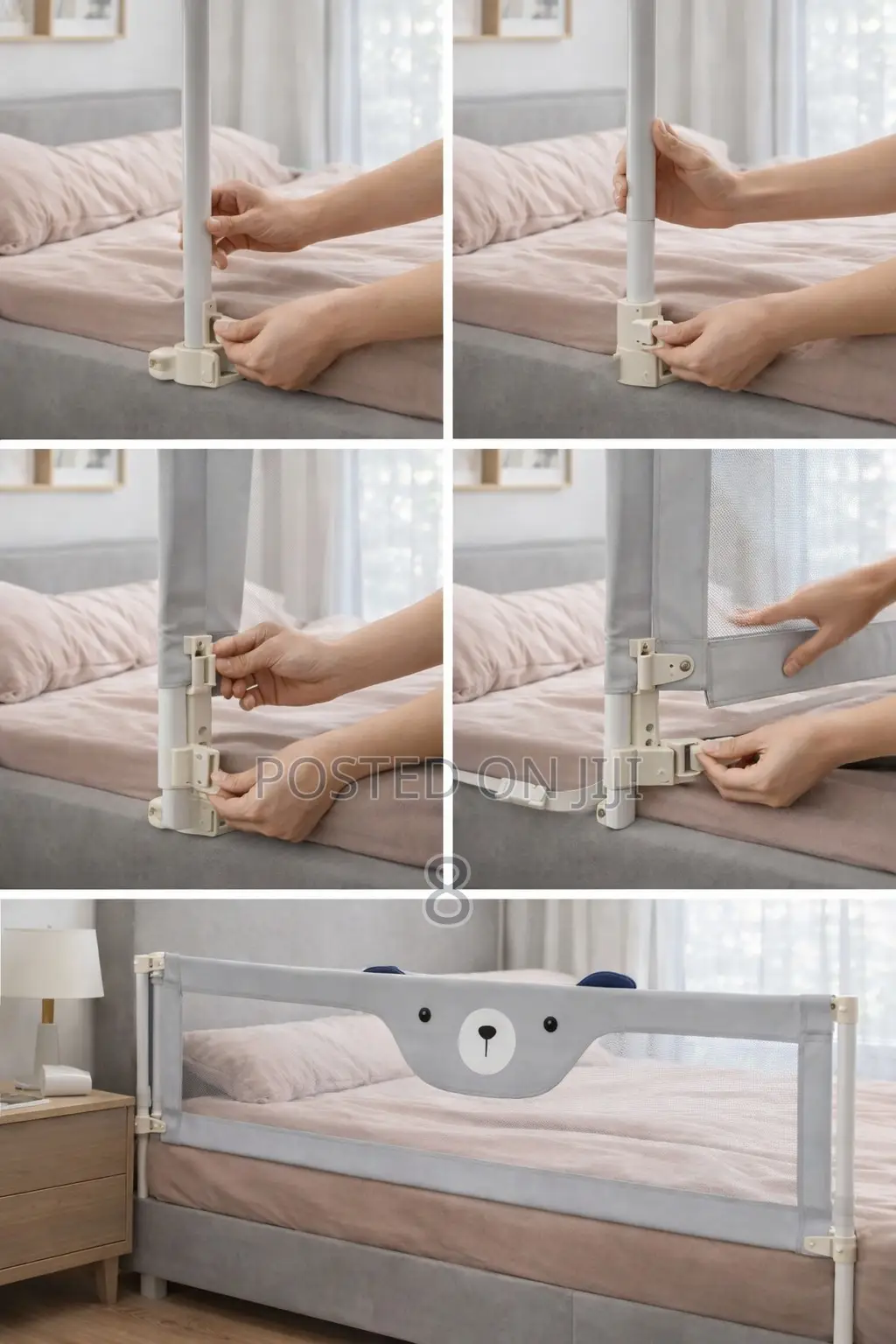 Strong 1.8m Bedrail – Keep Your Child Safe All Night