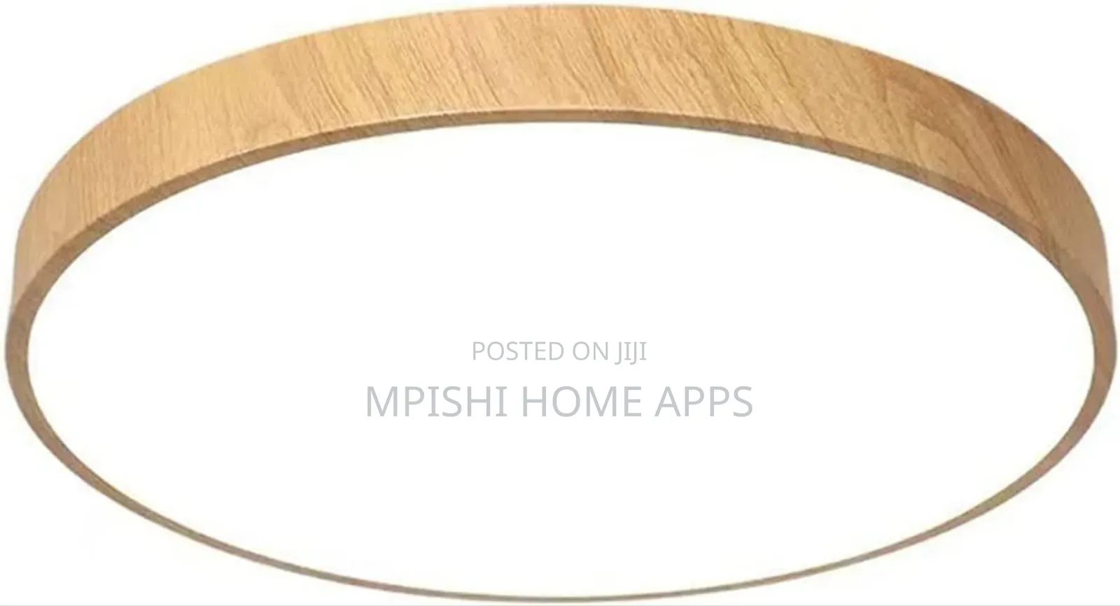 Wood Grain Ceiling Light