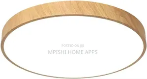 Wood Grain Ceiling Light