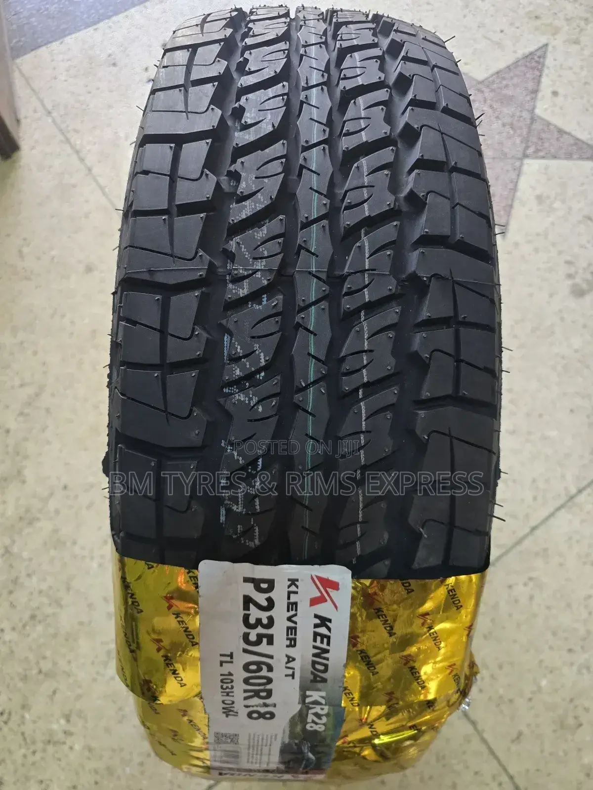 235 /60 R18 Kenda Tyres (All Terrein)
