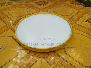 Wood Grain Ceiling Light