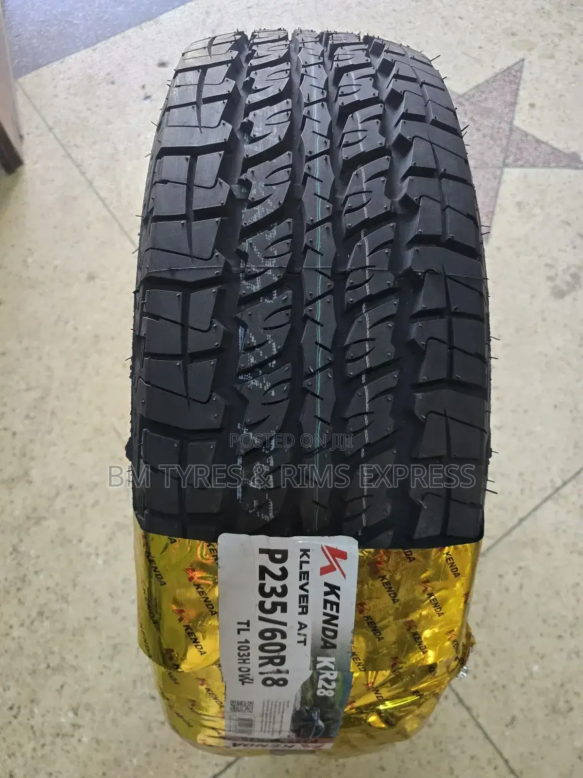 235 /60 R18 Kenda Tyres (All Terrein)