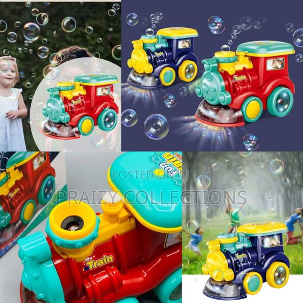 Bubble Machine Train Toy - main view