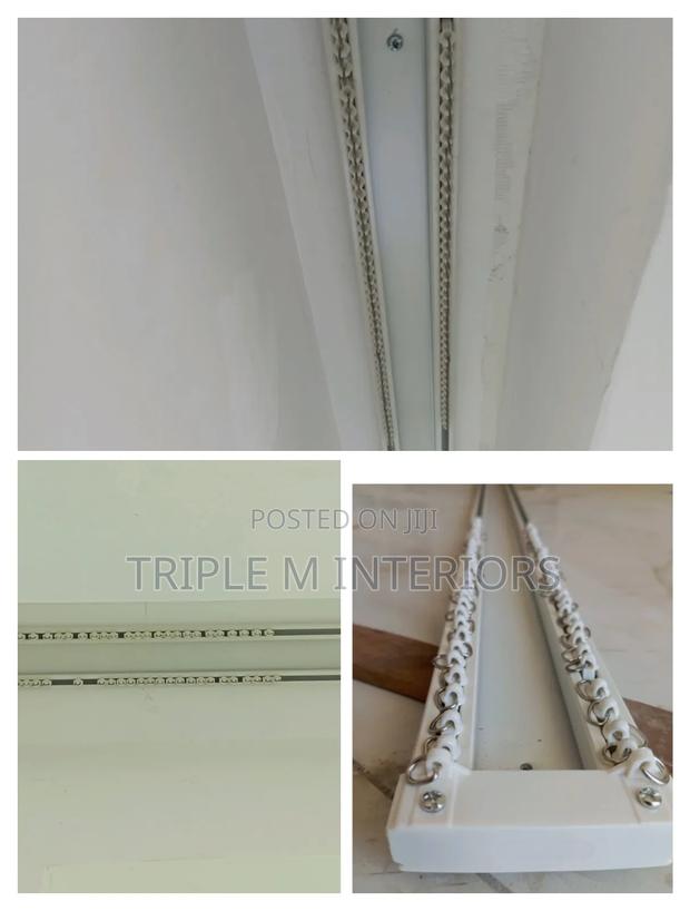 Aluminium Curtain Tracks With Twin Roller Technology - main view
