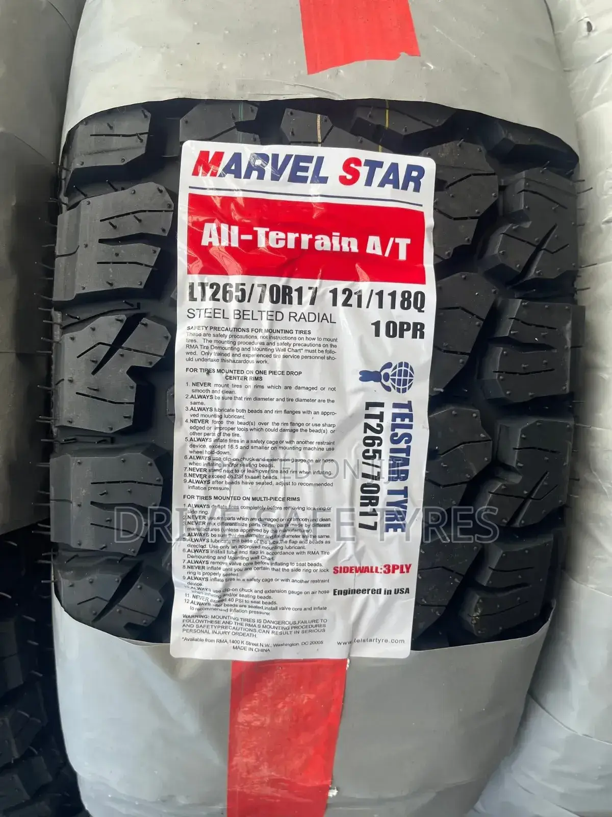 265/70 R17 Brand New Marvel Star Tyre