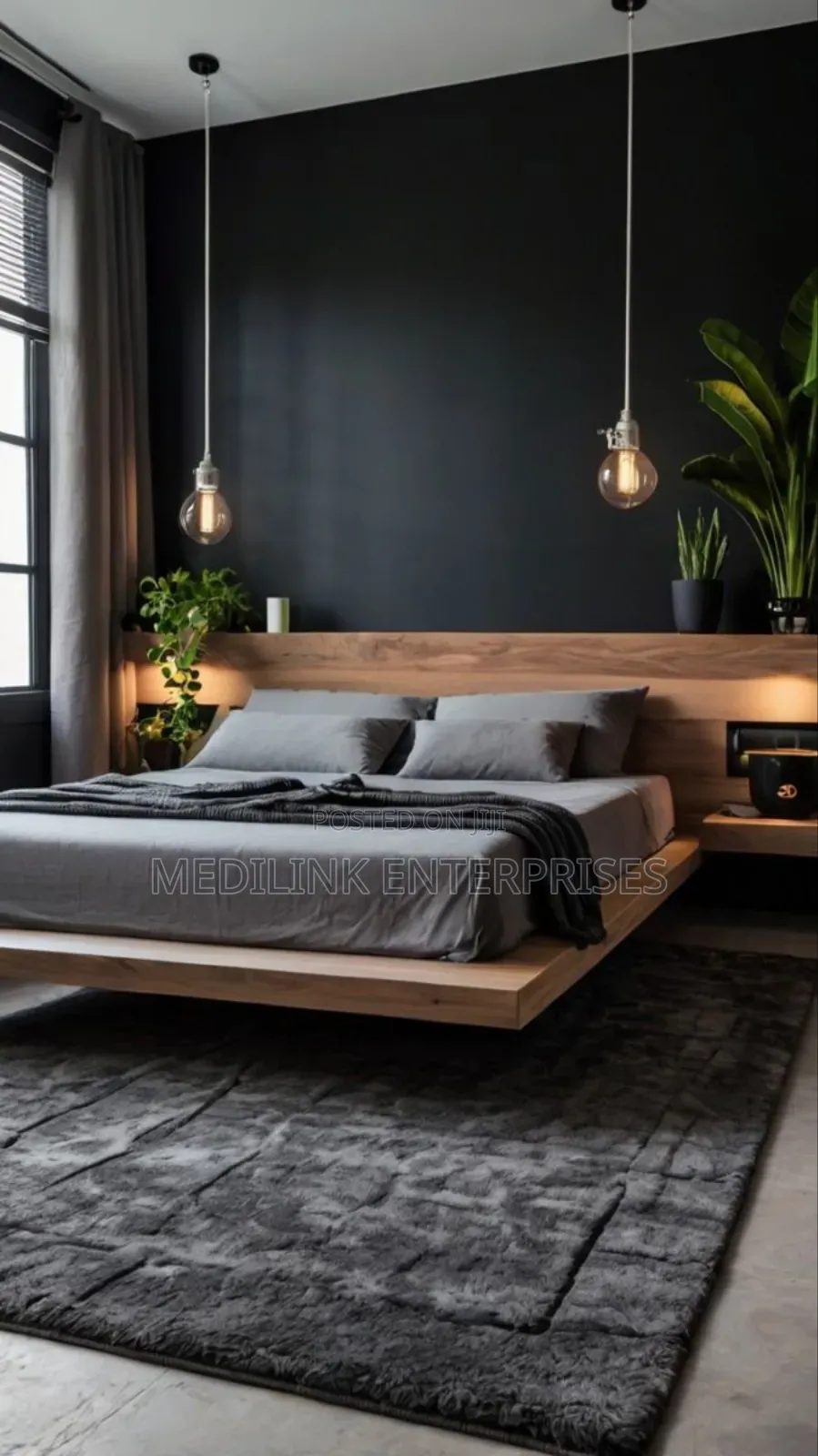 Harvir Design 6*6 Oak Wooden Boxbed