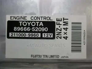 Toyota 2nz Ecu for Vitz, Belta, Platz, Porte, Allex, Runx, Nze, Bb.