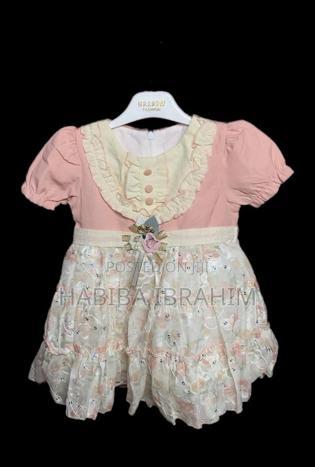 High-Quality Elegant Baby Girl Floral Dress