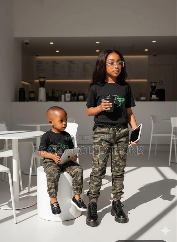 Unisex Combat Trouser + Tshirt Set