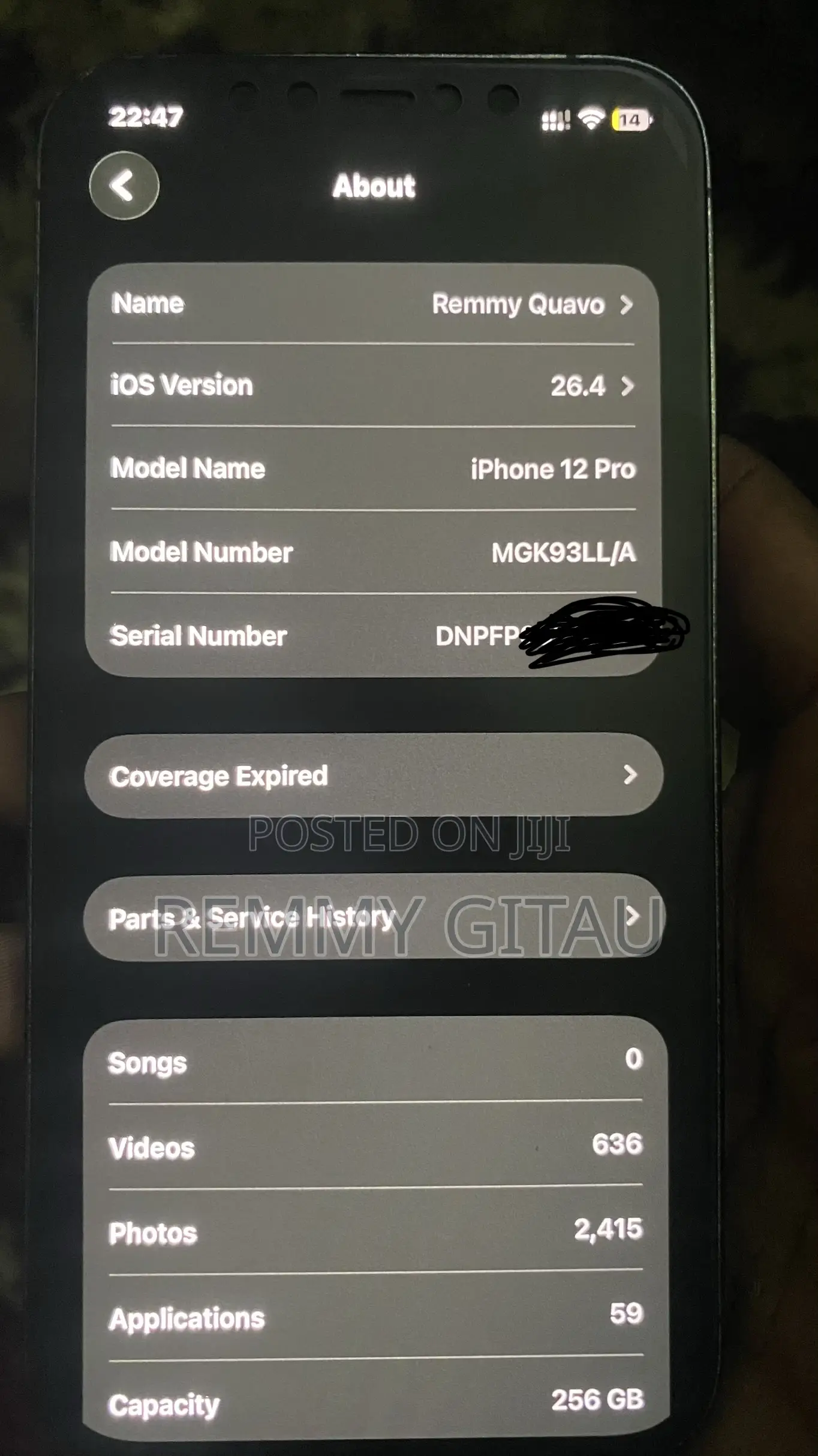 Apple iPhone 12 Pro 256 GB Blue