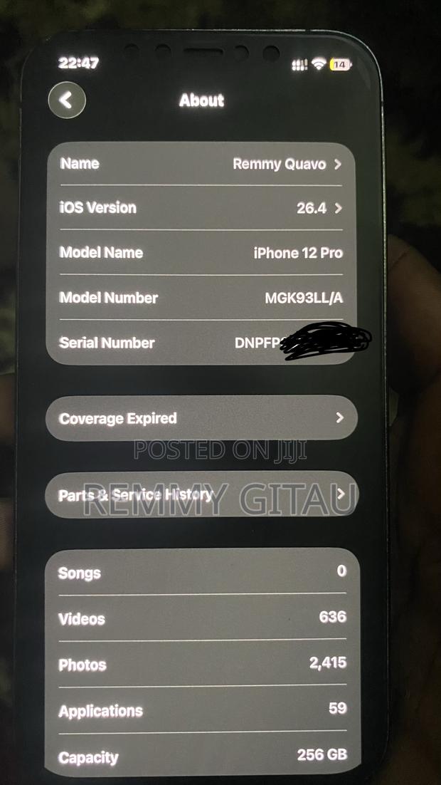 Apple iPhone 12 Pro 256 GB Blue
