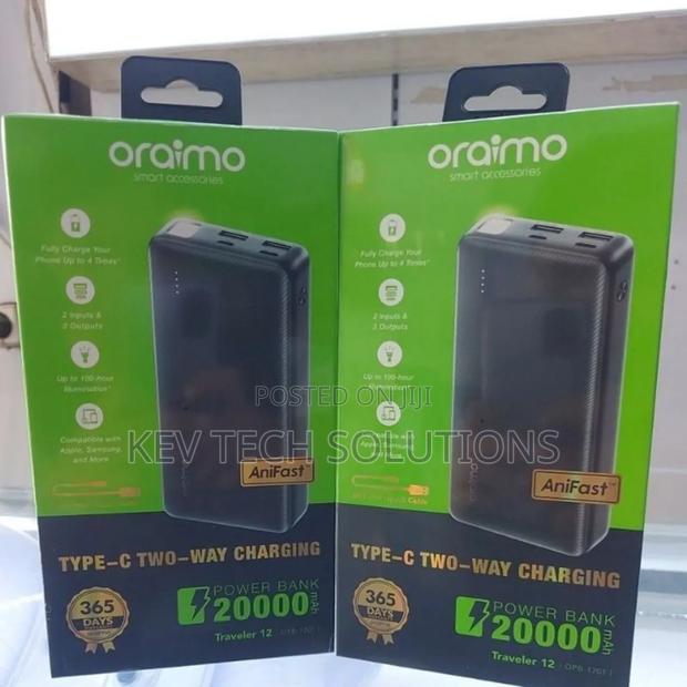Oraimo 20,000 Mah Power Bank - thumbnail 2