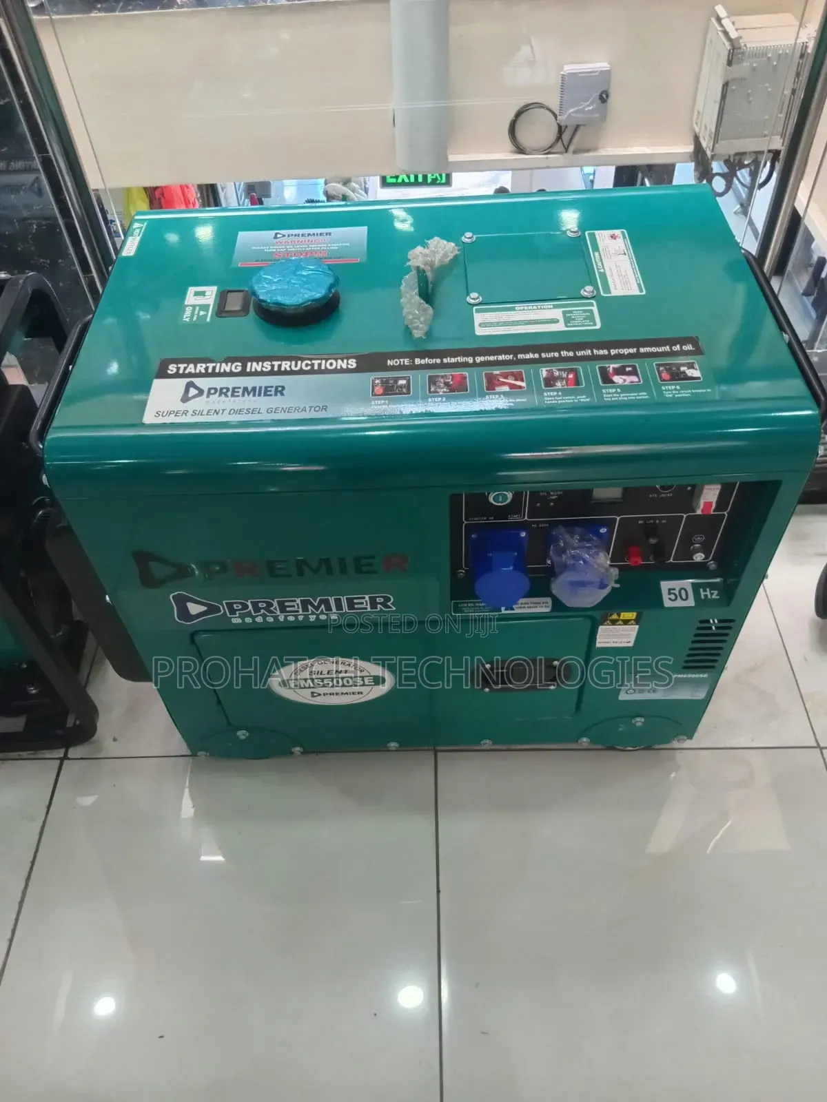 6.5kva Premier Silent Generator