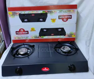Rashnik Stainless Steel 2 Burner Table Top Burner