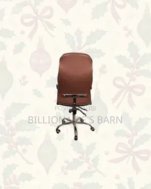 Ergonomic Executive Leather Chair High Back Padded Armrest Seating