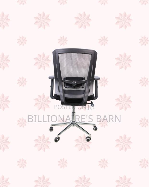 The Barn Origin Chair Mid Back Chrome Base Adjustable Ergonomic - thumbnail 4