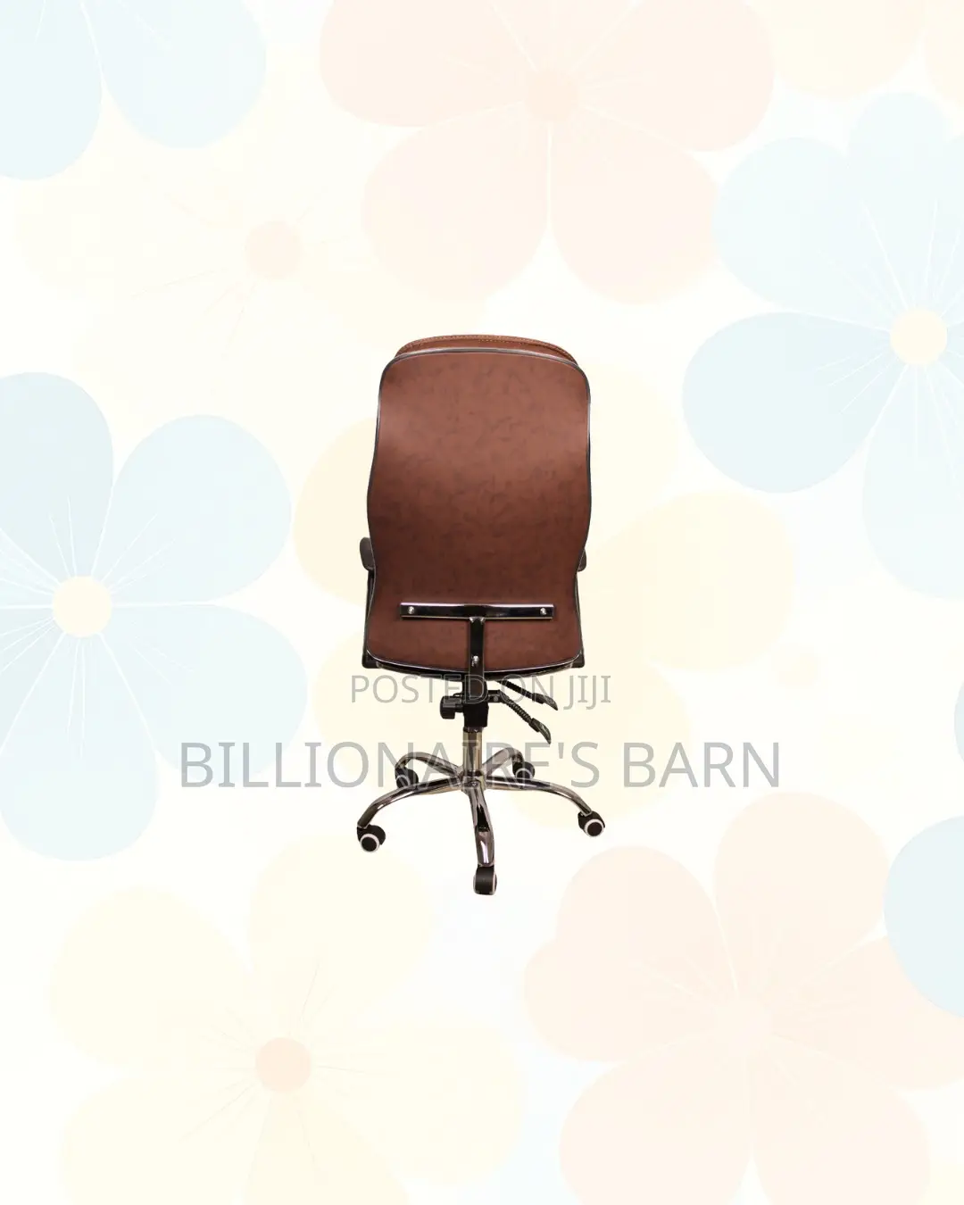 Ergonomic Executive Leather Chair High Back Padded Armrest