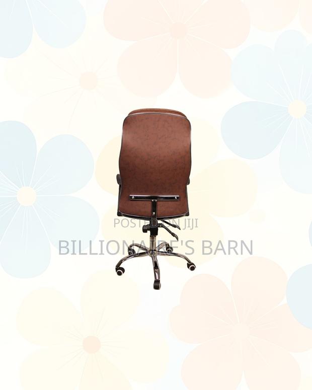 Ergonomic Executive Leather Chair High Back Padded Armrest - thumbnail 2