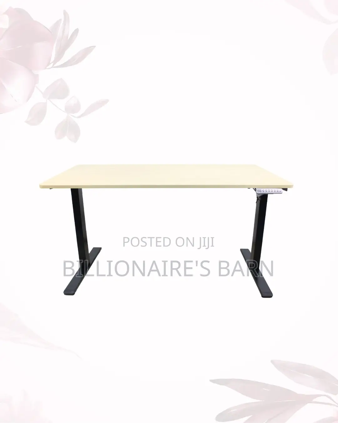 Refine Posture With 1200x600mm Standing Desk Smooth Electric Lift