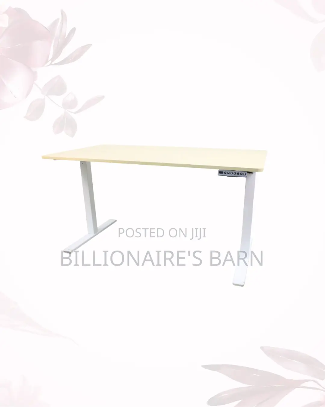 Refine Posture With 1400x700mm Standing Desk Smooth Electric Lift
