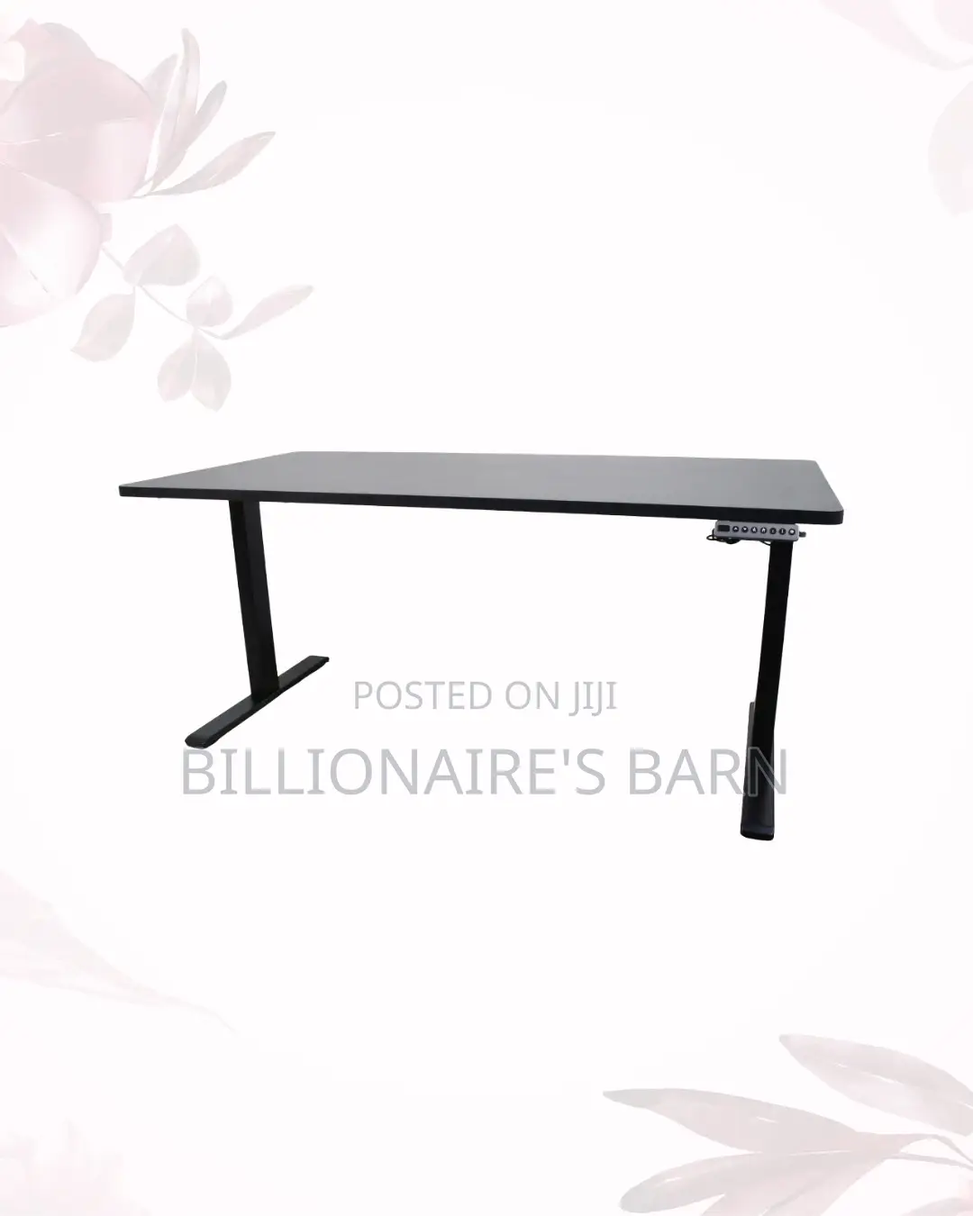 Refine Posture With 1600x800mm Standing Desk Smooth Electric Lift