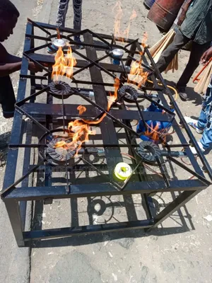 Mild Steel 6burner