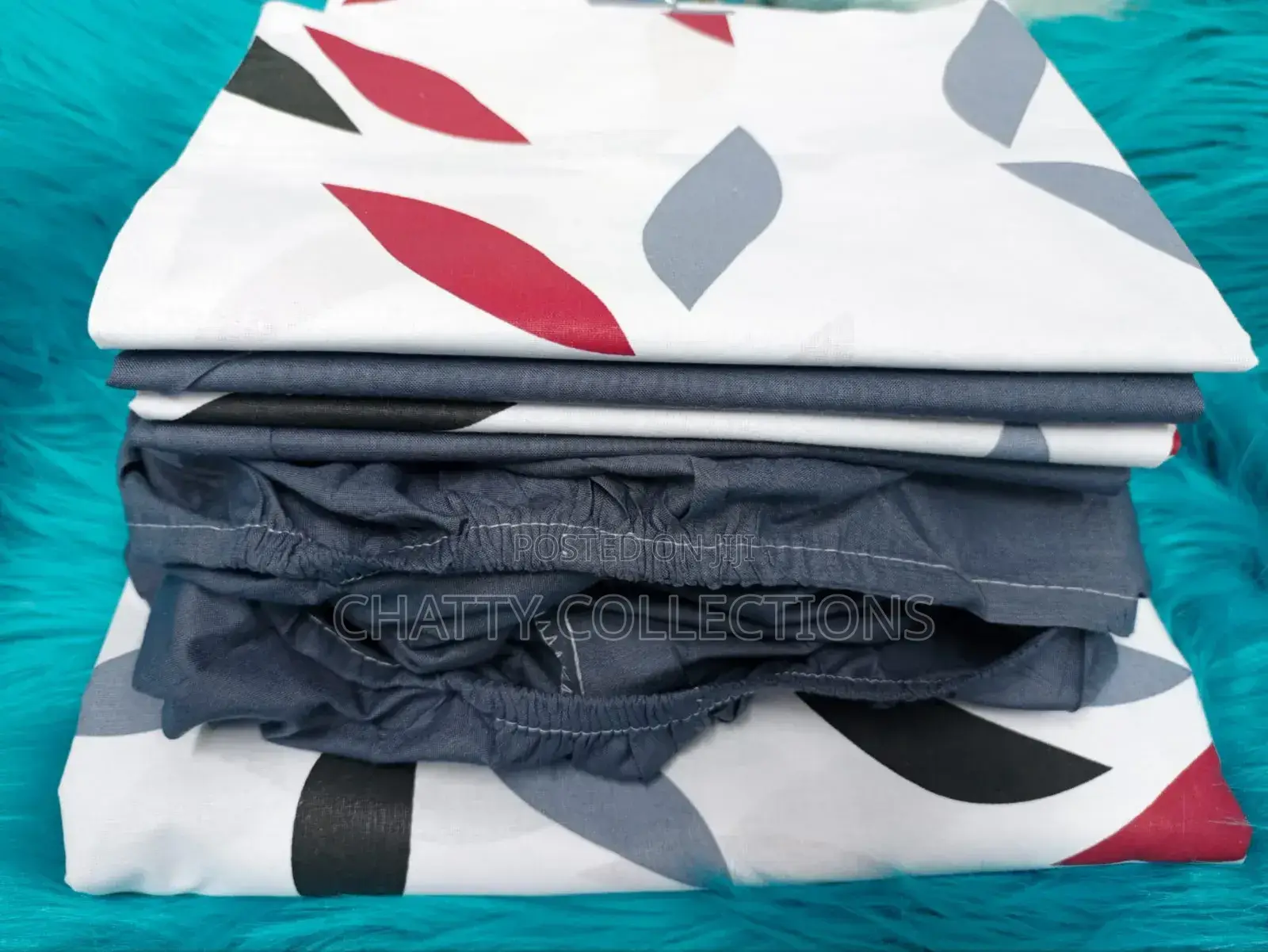 6 by 7 6 Piece Mix and Match Bedsheets With Pillow Cases