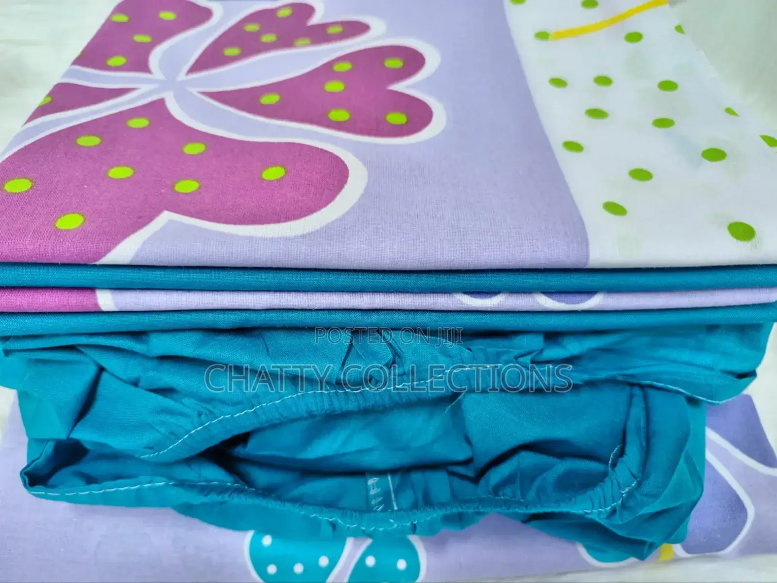 6 by 7 6 Piece Mix and Match Bedsheets With Pillow Cases