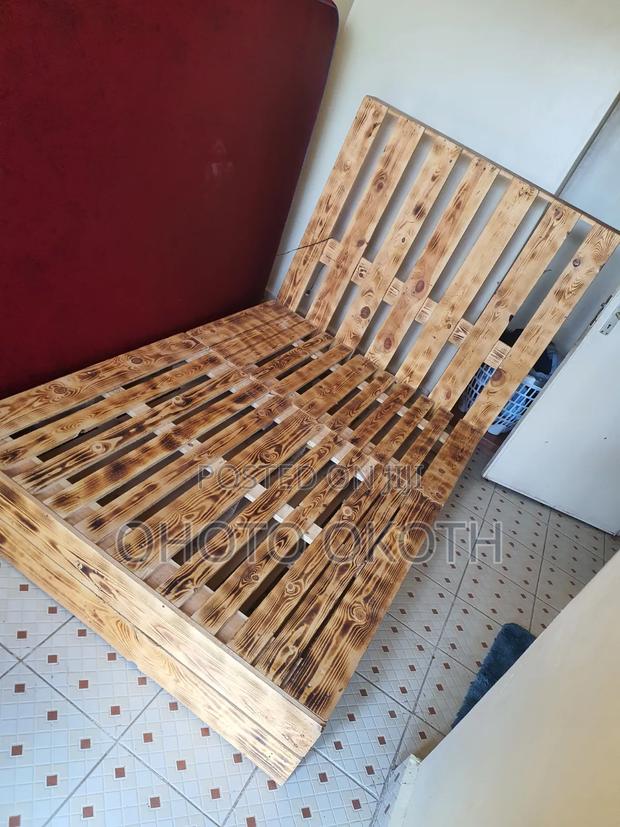 Pallete Bed(4 by 6) + Mattress(5 by 6) - thumbnail 2